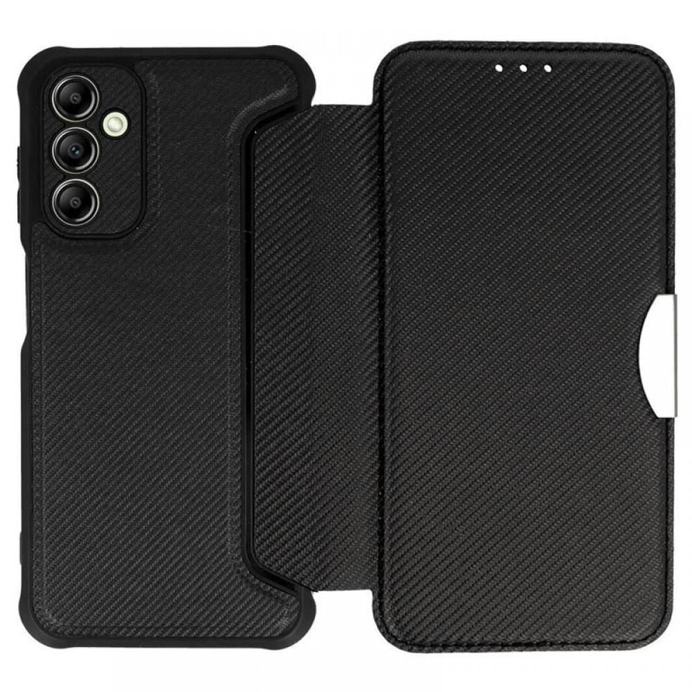 Шкіряний чохол-книжка GETMAN Razor (PU) для Samsung Galaxy A25 5G Black