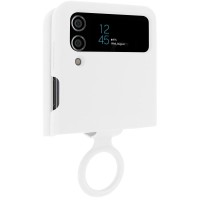 Чохол Foldables Silicone Cover Lakshmi (AAA) для Samsung Galaxy Z Flip4 Білий / White