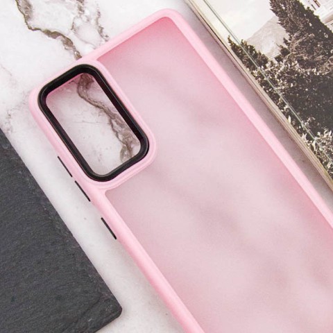 Чохол TPU+PC Lyon Frosted для Samsung Galaxy S23 FE Pink