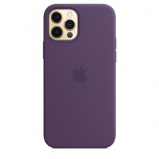 Чохол Silicone Case Full Protective (AA) для Apple iPhone 12 Pro Max (6.7") Фіолетовий / Amethyst