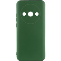 Чохол Silicone Cover Lakshmi Full Camera (AA) для Xiaomi Redmi A3 Зелений / Dark green