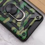 Ударостійкий чохол Camshield Serge Ring Camo для Samsung Galaxy A23 4G Зелений / Army Green