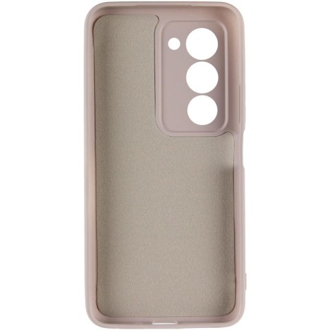 Чохол TPU GETMAN Liquid Silk Full Camera для Xiaomi Redmi 15 (EU) Сірий / Lavender