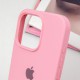 Чохол Silicone Case Full Protective (AA) для Apple iPhone 15 Pro Max (6.7") Рожевий / Pink