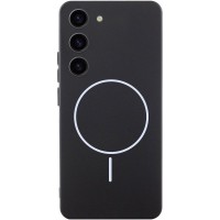Чохол Silicone Cover Lakshmi Full Camera (AA) with MagFit для Samsung Galaxy S23 Чорний / Black