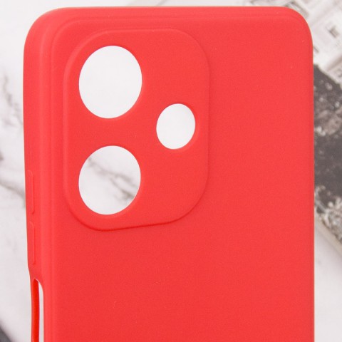 Силіконовий чохол Candy Full Camera для Infinix Hot 30 Червоний / Red