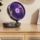 Портативний вентилятор Folding Light Fan 3in1 5000mAh Grey
