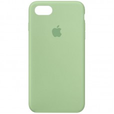 Чохол Silicone Case Full Protective (AA) для Apple iPhone SE (2020) Зелений / Pistachio