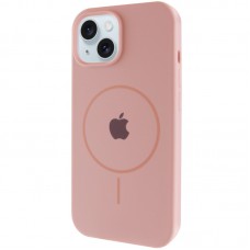 Чехол Silicone Case Full Protective (AA) with MagSafe для Apple iPhone 15 Plus (6.7")