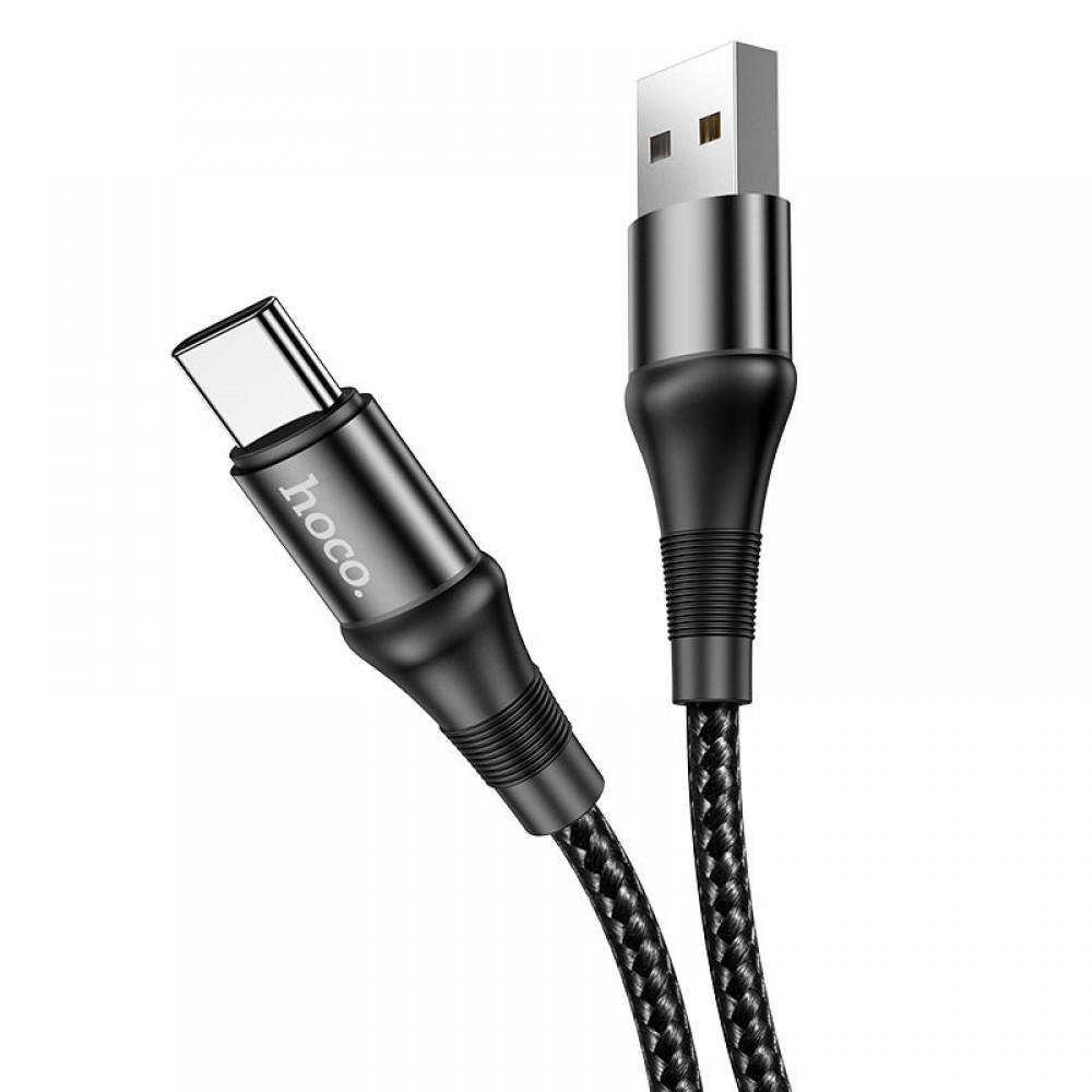 Дата кабель Hoco X50 "Excellent" USB to Type-C (1m) Чорний