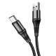 Дата кабель Hoco X50 "Excellent" USB to Type-C (1m) Чорний