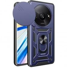 Чохол Ummi Camshield Serge Ring для Xiaomi Redmi A3 / A3x Чорний