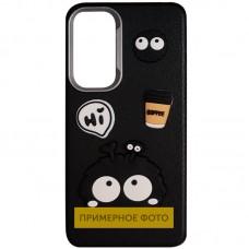Чохол TPU Leather Toys для Samsung Galaxy A16 4G/5G Monster / Black