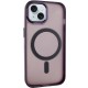 Чохол TPU+PC Lily with MagSafe для Apple iPhone 14 (6.1") Dark Purple