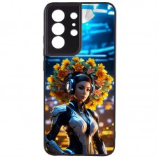 TPU+PC чохол Prisma Ladies для Samsung Galaxy S23 Ultra Cyberpunk