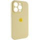 Чохол Silicone Case Full Camera Protective (AA) для Apple iPhone 14 Pro (6.1") Жовтий / Mellow Yellow