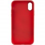TPU чохол Bonbon Metal Style для Apple iPhone XS Max (6.5") Червоний / Red