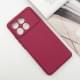 Чохол TPU GETMAN Liquid Silk Full Camera для Xiaomi Poco X6 Pro Бордовий / Marsala