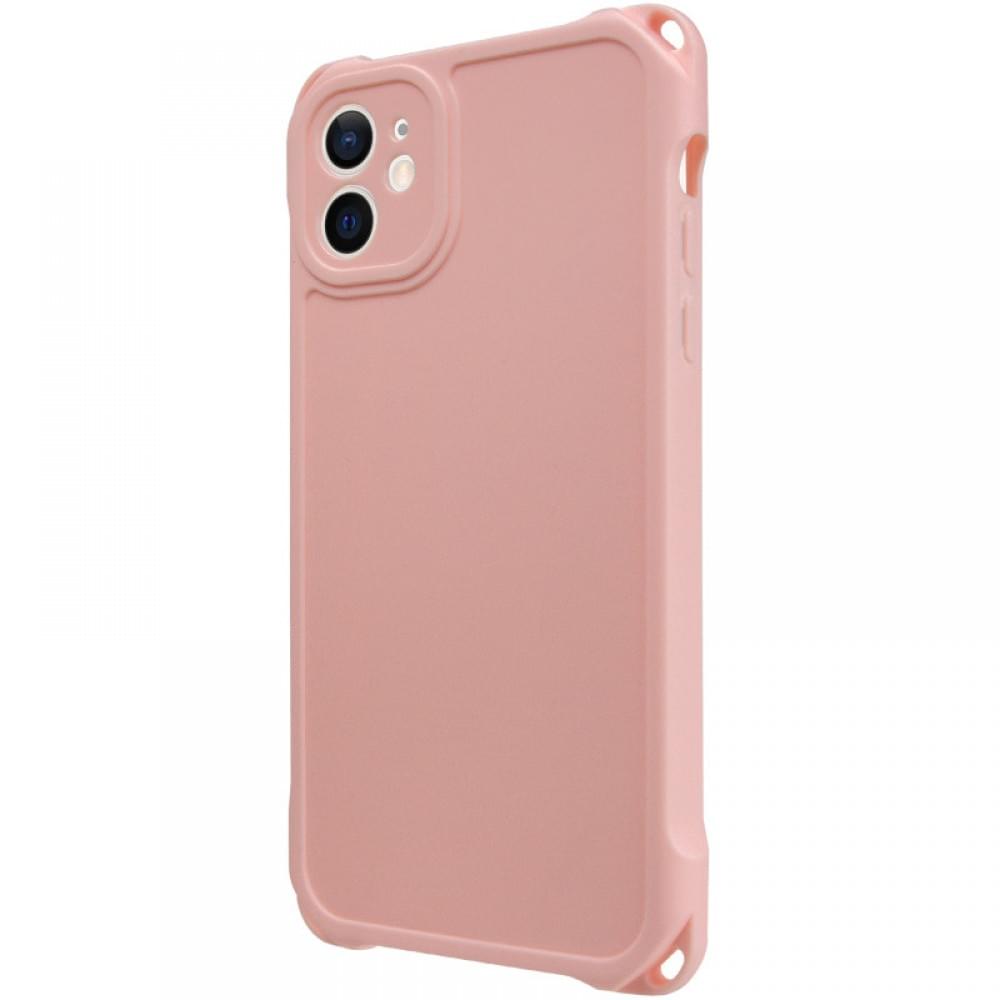 Чохол TPU CrossBody with straps для Apple iPhone 12 (6.1") Pink