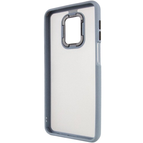 Чохол TPU+PC Lyon Frosted для Xiaomi Redmi Note 9s / Note 9 Pro / Note 9 Pro Max Sierra Blue