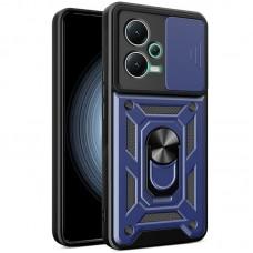 Ударостійкий чохол Camshield Serge Ring для Xiaomi Poco X5 5G / Note 12 5G Синій