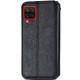 Шкіряний чохол-книжка GETMAN Cubic (PU) для Samsung Galaxy A12 / M12 Чорний