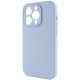 Чохол Silicone Case Full Camera Protective (AA) NO LOGO для Apple iPhone 14 Pro Max (6.7") Блакитний / Lilac Blue