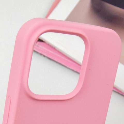 Чохол Silicone Case Full Protective (AA) для Apple iPhone 15 Pro Max (6.7") Рожевий / Pink