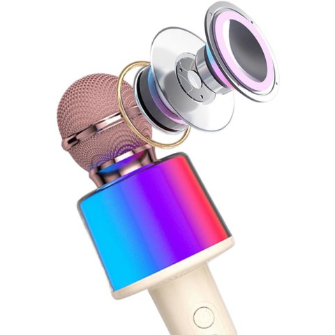 Караоке Мікрофон-колонка MC005 Biege