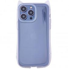 Чохол TPU Cat для Apple iPhone 13 Pro Max (6.7") Transparent