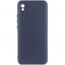 Чохол TPU GETMAN Liquid Silk Full Camera для Xiaomi Redmi 9A Синій / Midnight Blue