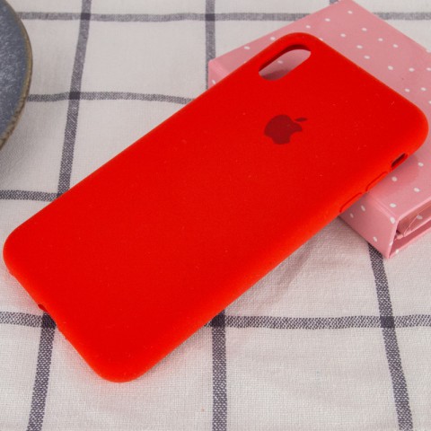 Чохол Silicone Case Full Protective (AA) для Apple iPhone XR (6.1") Червоний / Red