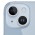 Захисне скло Metal Sparkles на камеру (в упак.) для Apple iPhone 15 (6.1") / 15 Plus (6.7") Срібний / Silver