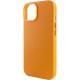 Кожаный чехол Leather Case (AA Plus) with MagSafe для Apple iPhone 14 (6.1")