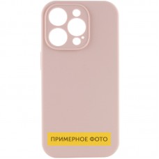 Чохол Silicone Case Full Camera Protective (AA) NO LOGO для Apple iPhone 16 (6.1") Рожевий / Pink Sand