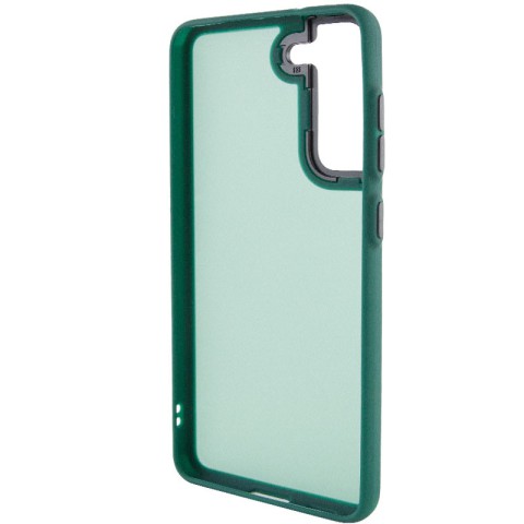 Чохол TPU+PC Lyon Frosted для Samsung Galaxy S21 FE Green