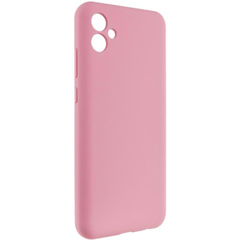 Чохол Silicone Cover Lakshmi Full Camera (AAA) для Samsung Galaxy A07 Рожевий / Light pink