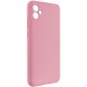 Чохол Silicone Cover Lakshmi Full Camera (AAA) для Samsung Galaxy A07 Рожевий / Light pink