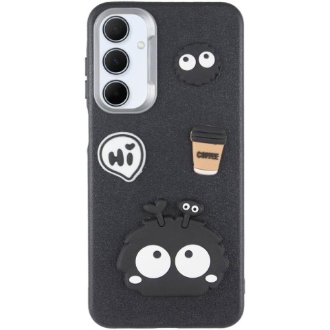 Чохол TPU Leather Toys для Samsung Galaxy A17 4G/5G Monster / Black