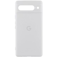 Чохол Silicone Cover Lakshmi Full Camera (AA) with logo для Google Pixel 7 Pro Білий / White