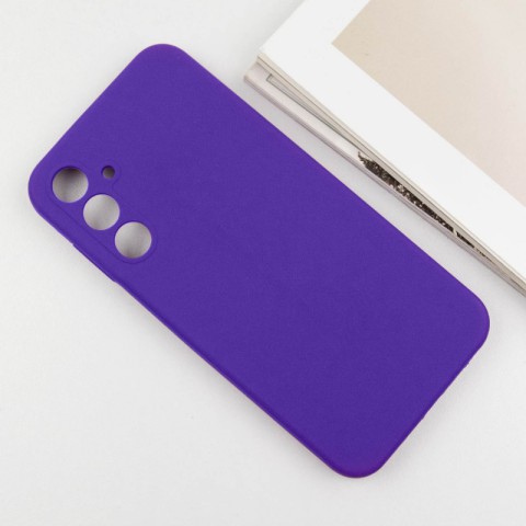Чохол Silicone Cover Lakshmi Full Camera (AAA) для Samsung Galaxy A26 5G Фіолетовий / Amethyst