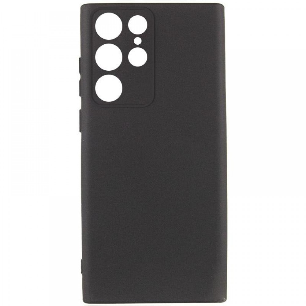 Чохол Silicone Cover Ummi Lakshmi Full Camera (AA) для Samsung Galaxy S24 Ultra Чорний / Black