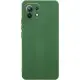 Чохол Silicone Cover Ummi Lakshmi Full Camera (AA) для Xiaomi Mi 11 Lite Зелений / Dark green