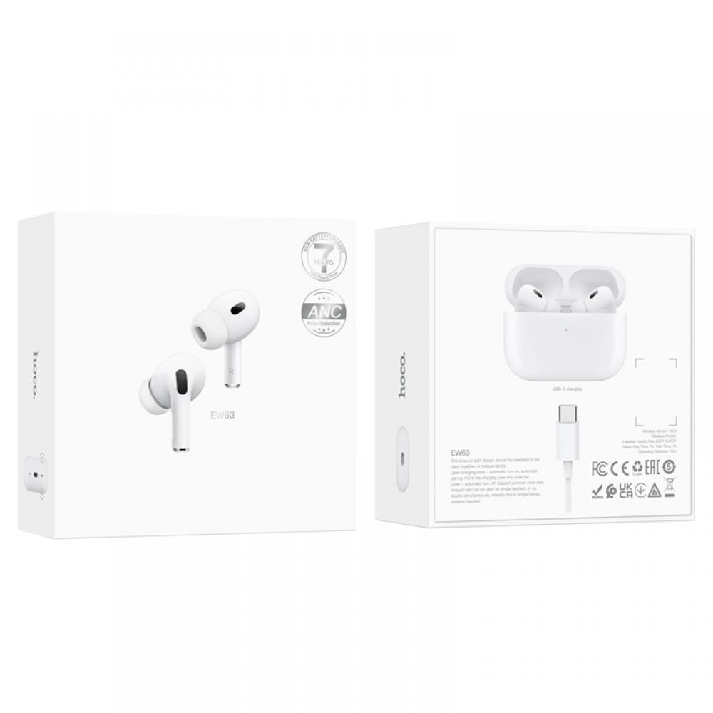 Беспроводные TWS наушники Hoco EW63 ANC