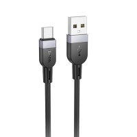Дата кабель Hoco X109 Energy silicone USB to Type-C (1m) Black