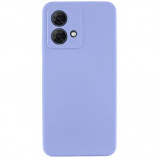 Чохол Silicone Cover Lakshmi Full Camera (AA) для Samsung Galaxy A04e Бузковий / Dasheen