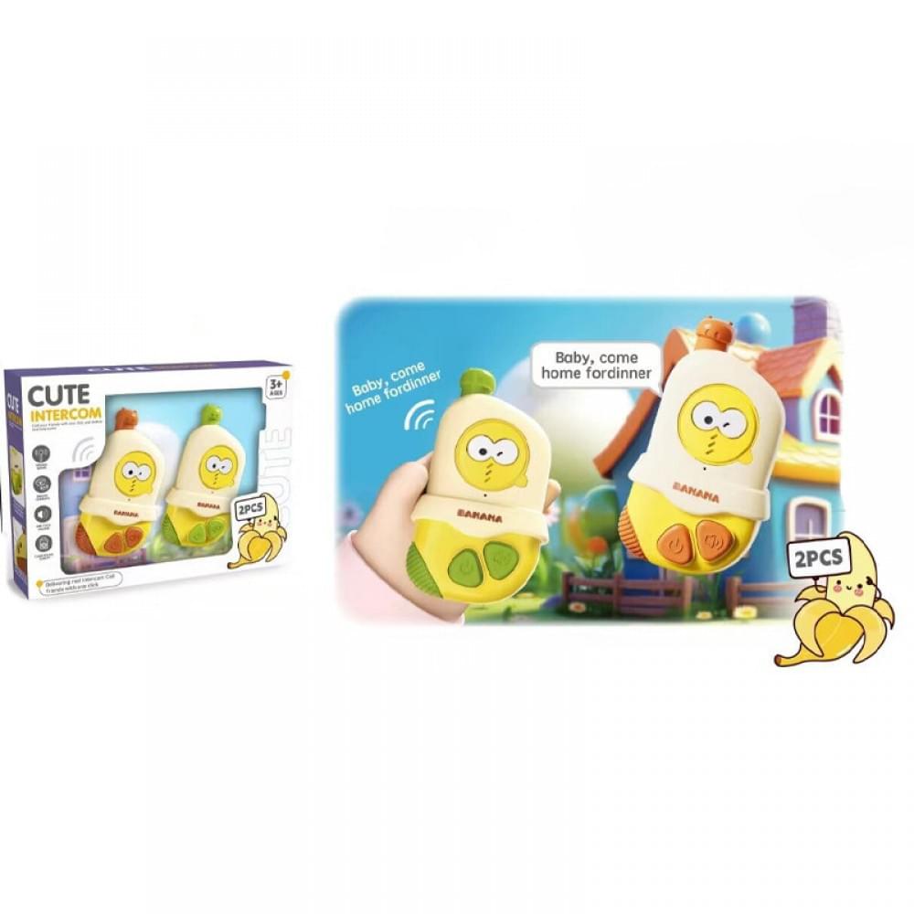 Дитяча навчальна рація ME-213 Banana Cute Intercom (2pcs) Yellow