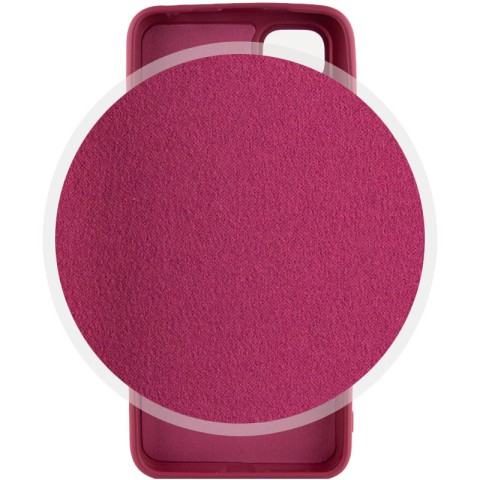 Чохол Silicone Cover Lakshmi Full Camera (AAA) для Xiaomi Redmi Note 11 Pro 4G/5G / 12 Pro 4G Бордовий / Plum