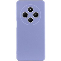 Чохол TPU GETMAN Liquid Silk Full Camera для Xiaomi Redmi 14C / Poco C75 Бузковий / Dasheen