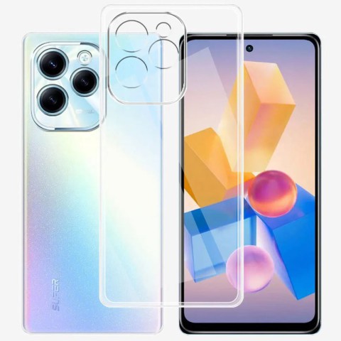 TPU чохол Epic Transparent 1,5mm Full Camera для Infinix Hot 40 / 40 Pro / Tecno Spark 20 Pro Безбарвний (прозорий)